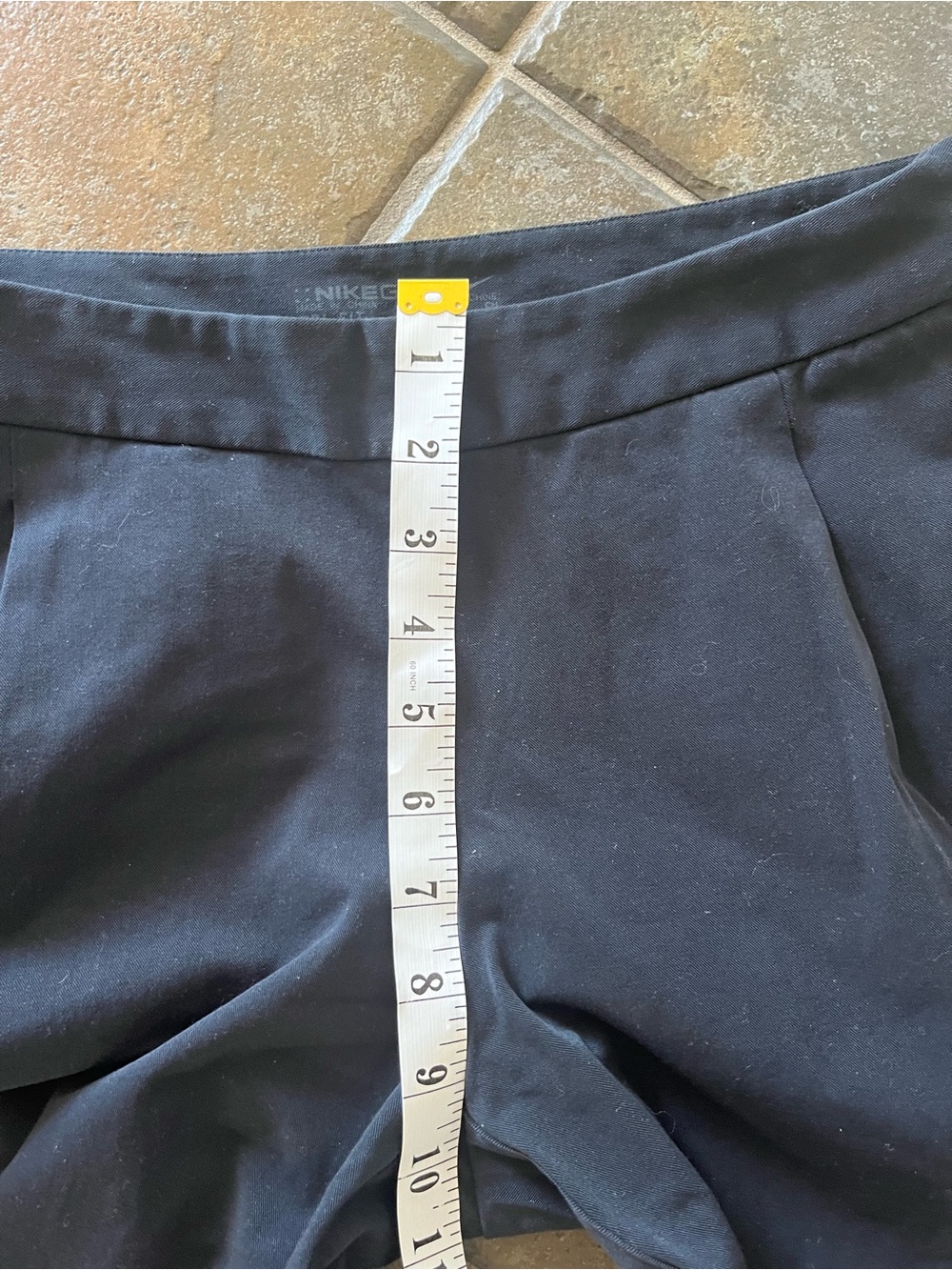 🌸2/20 Nike Golf Dri‑FIT Navy Cropped Lightweight Athleisure Pant Women’s 6 - Picture 11 of 11